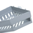 thumbnail image 3 of Soap Wash Shelf Bathroom Tripod Wall Mounted Corner Seamless Organizer Rack(Gray), 3 of 5