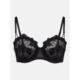 thumbnail image 5 of Joyspun Women's Floral Embroidered High Apex Plunge Bra, Sizes 36B-40DDD, 5 of 5
