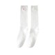 thumbnail image 2 of Guardurnaity 1 par de calcetines de punto de estilo japonés para niña, calcetines transpirables universales de temporada, calcetín bonito, Medias Blanco Tipo 1, 2 of 6