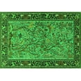 thumbnail image 1 of Ahgly Company Indoor Rectangle Animal Green Traditional Area Rugs, 8' x 12', 1 of 1