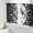 Black, variant on Black Grey Moon Semi Sheer Curtains 96 Inch Length 2 Panels Set, Modern Abstract Minimalist Stars Artwork Sheer Kitchen Curtain Privacy Voile Window Curtain for Living Room Bedroom Rod Pocket Drapes