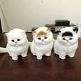 thumbnail image 1 of Animal Simulation Cat Vocal Toy Children Gift Plush Stuffed Doll Home Ornament, 1 of 8