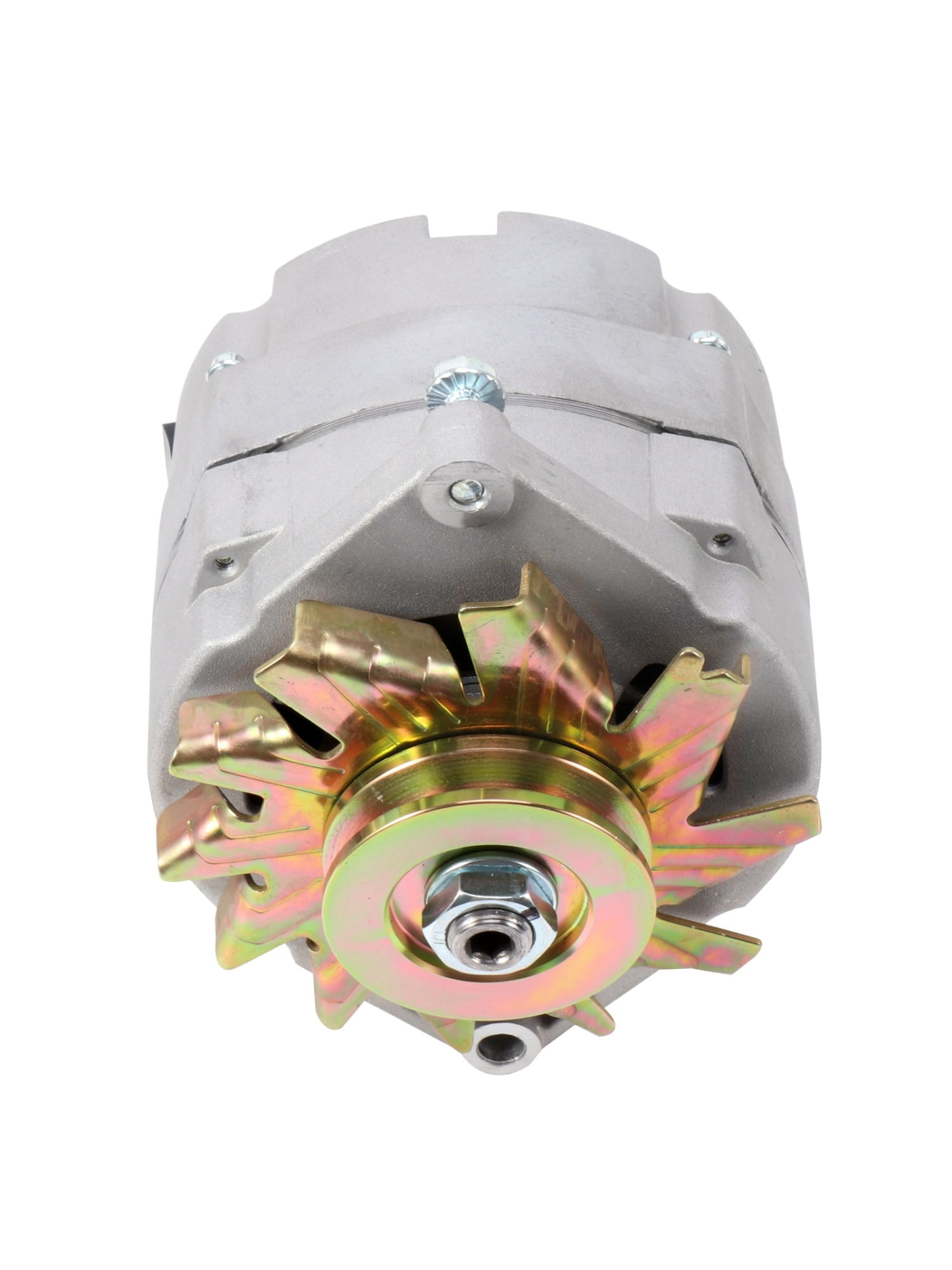 New Alternator Self-exciting Alternator Replacement with for Chevy High Output 12V 105Amp 10SI SBC BBC GM Replace #ADR0335 7127-SE105 400-12340 ADR0151 20-102-7