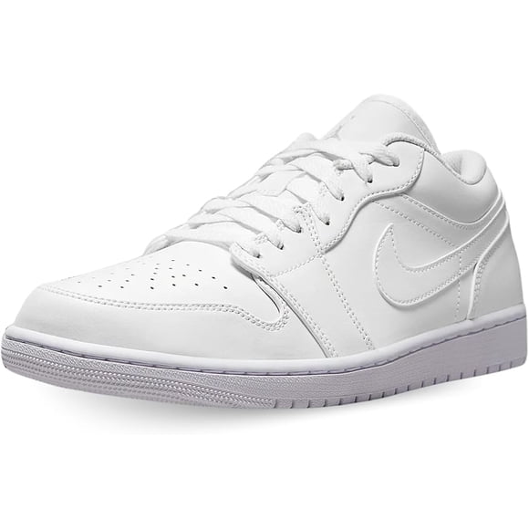 Nike Men's Air Jordan 1 Low White/White-white running shoes