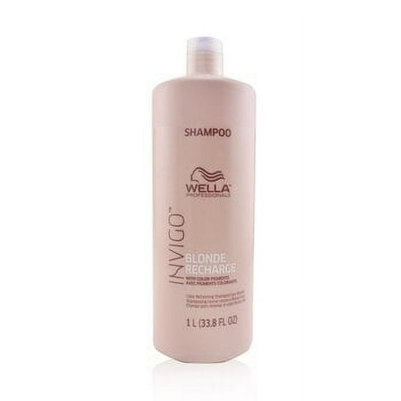 Wella Invigo Blonde Recharge Shampoo - 33.8oz