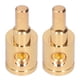 thumbnail image 2 of Conector de Terminal reductor de cable 0GA, cobre puro, chapado en oro, para modificación de amplificador de Audio de coche, 2 uds. Jadeshay A, 2 of 8