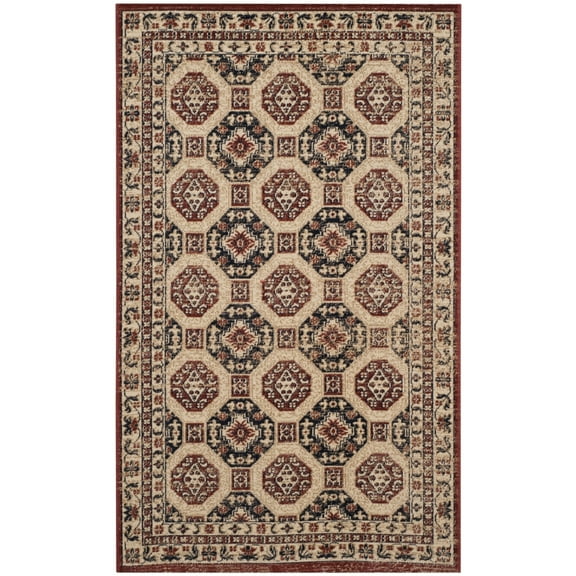 SAFAVIEH ATN320R Artisan Navy / Rust