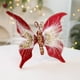 thumbnail image 4 of Mariposas de tela navideñas, accesorios de decoración de escenas navideñas, decoraciones navideñas, mariposas simuladas, 4 of 6