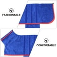 thumbnail image 2 of UPOUART Pet Quick Drying Bathrobe 1Pcs Blue Fast Drying Dog Bath Towel 15.7x13.8in, 2 of 8