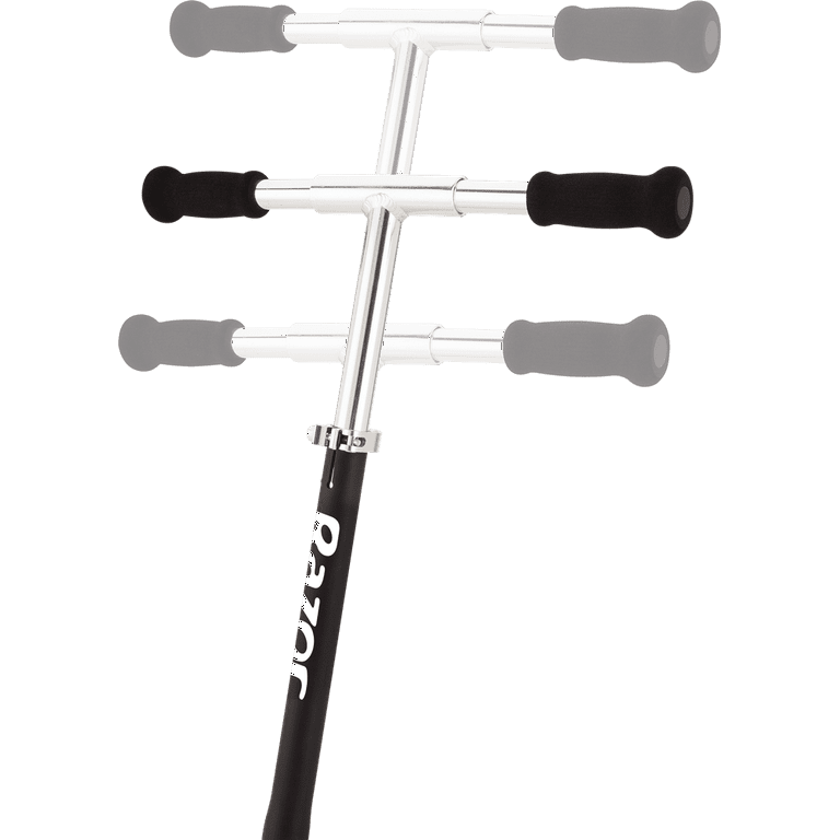 Razor Carbon Lux Kick Scooter Red/Black, Spoked Large Wheels