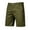 Green, variant on cllios Mens Khaki Shorts Slim Fit Straight Chino Short Pants Elastic Waisted Work Shorts with Button Zipper Summer Solid Loose Short