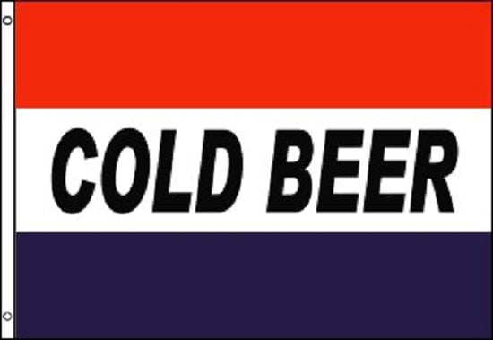 COLD BEER Advertising Vinyl Banner Flag Sign Many Sizes Available USA 