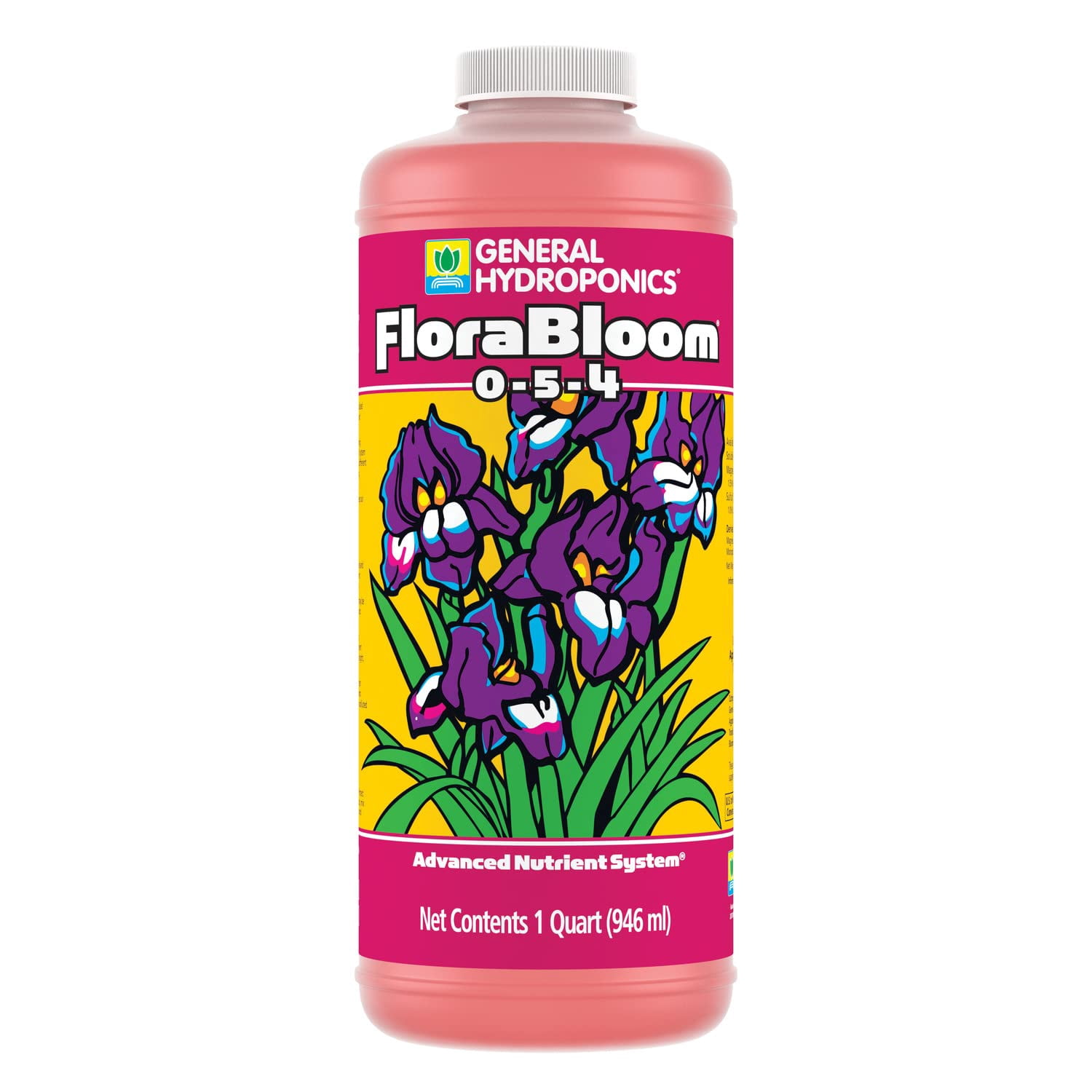 General Hydroponics GLCMBX0009 Calimagic & Flora Gro, Micro & Bloom Combo, 1 Quart Fertilizer