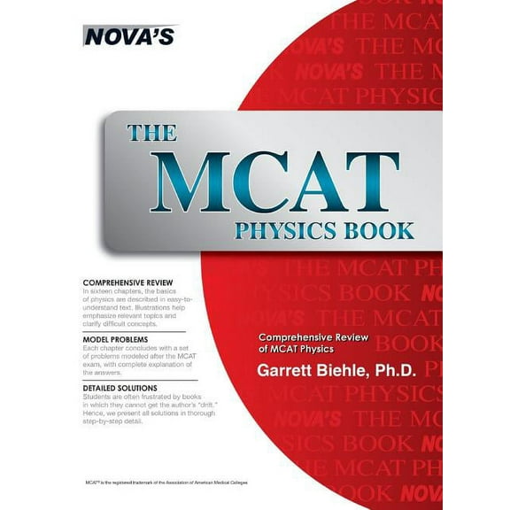 The MCAT Physics Book, (Hardcover)