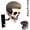 Type-D, variant on Motorcycle helmet and jacket skull holder, Motorcycle Helmet Skull Holder, Wall Mount Helmet Rack for Helmets, Coats, Caps, and Sports Gear