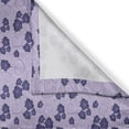 thumbnail image 3 of Ambesonne Floral Kitchen Curtains, Hearts Roses Retro Style Art, 55"x45", Pastel Purple and Fern Green, 3 of 3