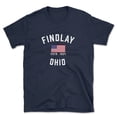 thumbnail image 1 of Findlay Ohio Patriot Men's Cotton T-Shirt, 1 of 1
