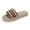 Khaki, variant on Anuirheih Slip on Sandals Women,Women's Ethnic Style Sandals Thick Bottom Fish Mouth Shoes Rope Candy Color Slippers(Black)
