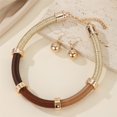 thumbnail image 3 of Estilo elegante y fresco collar collar collar set de pendientes, 3 of 3