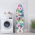 thumbnail image 3 of SEANATIVE Tropical Hibiscus Ironing Board Pad and Cover Ironing Board Replacement Cover Table Top Ironing Board Covers with Elastic Edge and Hook and Loop Fasteners Home Decor Gifts, 3 of 6