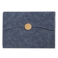 thumbnail image 3 of A5 Tri Fold Notebook, PU Leather Cover Journal, 80gsm Paper Notebook, Notebook with Buckle Closure, Soft Leather Portable Notebook, A5 Journal for Work School Travel, Leather Journal,8.3 in,E, 3 of 4