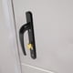 thumbnail image 4 of Reemplazo de manija de puerta Storm Juego de cerradura de manija de palanca de puerta de seguridad para puerta interior Puerta de patio y reemplazo de cerradura de manija de puerta Storm Negro, 4 of 5