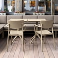 thumbnail image 6 of Compamia Loft Indoor Outdoor Dining Arm Chair in Taupe, 6 of 7