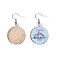thumbnail image 1 of Textura de patrón de mosaico de piedra elegante ondulado Pendientes de sandía verano lóbulo desgaste Unbranded M, 1 of 3