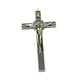 thumbnail image 3 of Figura de Crucifijo decorativa CUTICAT escultura estatua cruz de pared Bronce negro 19.5 cm x 9.7 cm, 3 of 8