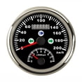 thumbnail image 3 of 85mm 0-200km/h GPS Speedometer Tachometer 0-8000RPM 2 In 1 Turn Light Red Backlight 12V With GPS Antenna Universal ,Universal Compatibility, 3 of 7