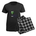 thumbnail image 5 of CafePress - Wee Bit Winey Pajamas - Women's Short Sleeve Print T-Shirt and Pants Dark Cotton Pajama Set, 5 of 7