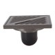 thumbnail image 2 of Square Shower Floor Drain, Recessed Design Bathroom Floor Drain Prevent Corrosion Stainless Steel Surfboard Fins, 2 of 5