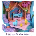 thumbnail image 6 of Polly Pocket Large Llama Party Compact, Animal Toy with 2 Micro Dolls [Walmart Exclusive], 6 of 8
