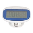 thumbnail image 4 of <p>calorie Step Counter Distance Calorie Pedometer Big Screen Clock Display 2D Step Counter With Back Clip Multifunctional For Walking Running</p>, 4 of 7