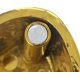 thumbnail image 4 of Cubierta para caja de pañuelos faciales, soporte para pañuelos de plástico dorado, para baño, dormitorio u oficina dorado, 4 of 5