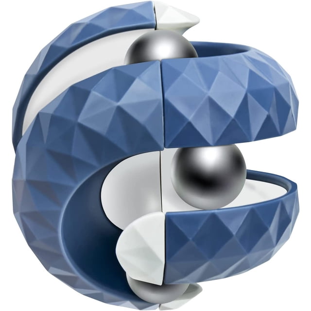Cubo giratorio, bola de cuentas, bola orbital, bola de laberinto, spinner antiestrés, juguetes sensoriales para aliviar la ansiedad y el estrés, giroscopio para dedos, juegos educativos interactivos.