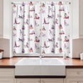 thumbnail image 2 of Ambesonne Dog Lover Kitchen Curtains, Dog Owners with Pets, 55"x39", Multicolor, 2 of 3
