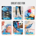 thumbnail image 5 of SereneLife 100Pcs Nitrile and Vinyl Disposable Gloves - Soft Industrial Gloves Powder-Free, 5 of 7