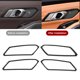 thumbnail image 5 of Accesorio interior de coche de fibra de carbono, 4 piezas de ajuste de manija de puerta interior de fibra de carbono suave Modificación interior del coche Logre más Jadeshay A, 5 of 8