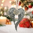 thumbnail image 2 of KCEHTA Angel Wings Christmas Ornaments, Angel Wings Ornaments for Christmas Tree, Memorial Christmas Tree Hanging Ornaments, Christmas Remembrance Ornament for Home Party Decorations, 2 of 7