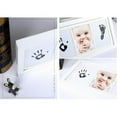 Baby Handprint Footprint Photo Frame Kit Newborn Keepsake Shower Gift
