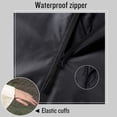 thumbnail image 5 of SaphiRose Unisex Rain Poncho Hooded Waterproof Raincoat Jacket for Adults Women Men, 5 of 7