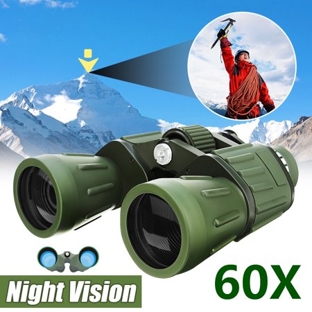 Grtsunsea Light Weight 60x50 Military Army Zoom HD Binoculars Day / Low-Light Hunting Camping Outdoor Telescope with