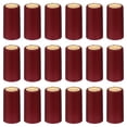 thumbnail image 1 of Unique Bargains Bouchon Rétractable en PVC avec Languette pour Bouteille de Vin, 60 Pcs 30x60mm Rouge, 1 of 5
