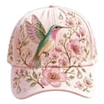 thumbnail image 3 of Botanical Print Breathable Garden Hat for Women Adjustable Outdoor Sun Cap, 3 of 9