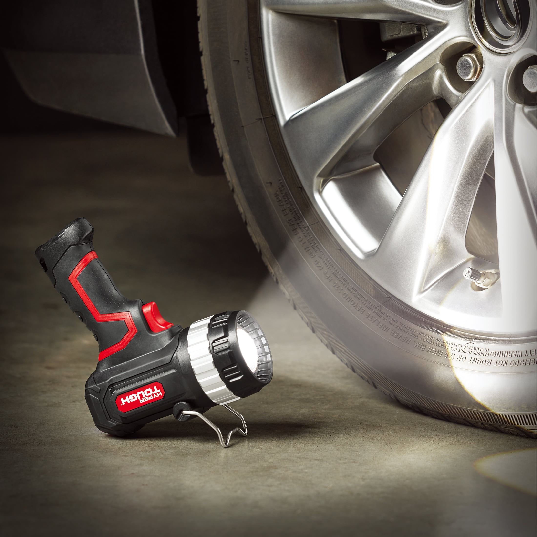Hyper Tough 1400-Lumen Focusing Rechargeable LED Spotlight