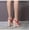 Red, variant on Women's Woven Slope 15cm Heel Sandals Slippers for Party Fashion Club Wedge LFD-10368-123