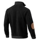 thumbnail image 5 of Kalauyu Mens Warm Sweatshirt Casual Textured Stand Collar Quarter Fall Metal Button Pullover Sweaters Long Sleeve with Pockets, 5 of 6