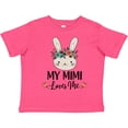thumbnail image 3 of Inktastic My Mimi Loves Me Granddaughter Bunny Girls Toddler T-Shirt, 3 of 5