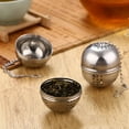 thumbnail image 3 of Electricseller Stainless Steel Ball Loose Tea Leaf Strainer Herbal Spice Filter Diffuser, Kitchen Accessories Clearance Sale, 3 of 9